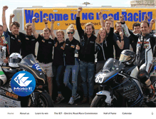 Tablet Screenshot of motoeracing.com